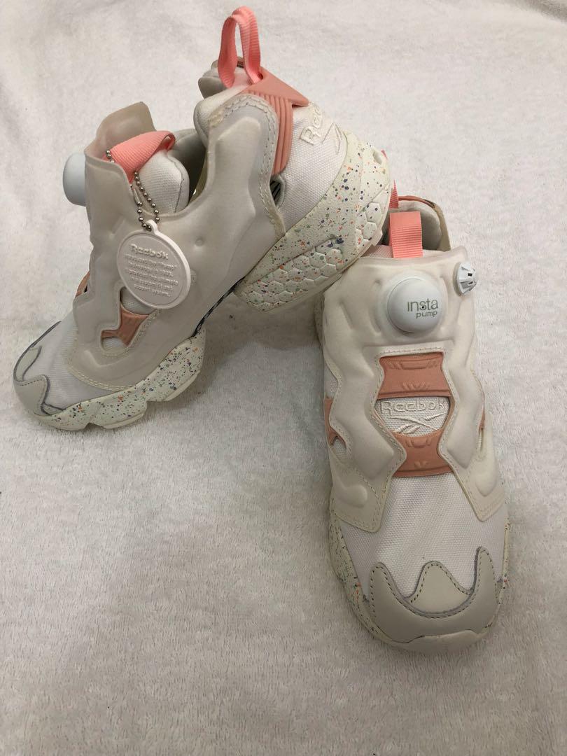Reebok Womens INSTAPUMP FURY CELEBRATE V69801 white Women s Fashion Footwear Sneakers on Carousell