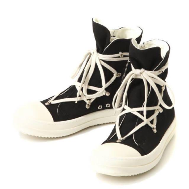 Rick Owens Hexagram Ramones, Men's Fashion, Footwear, Sneakers on Carousell