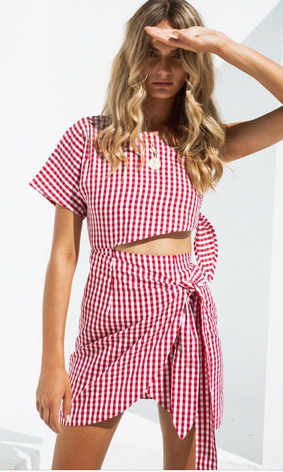 Sabo skirt sale gingham dress