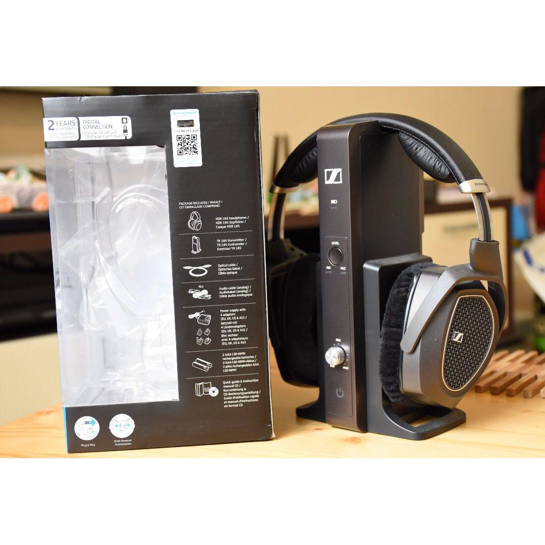 Sennheiser RS 185 RF Wireless Headphone System, Audio, Headphones
