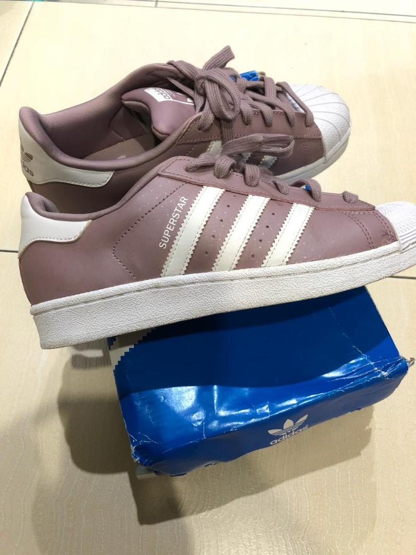 Adidas superstar matte pink clearance