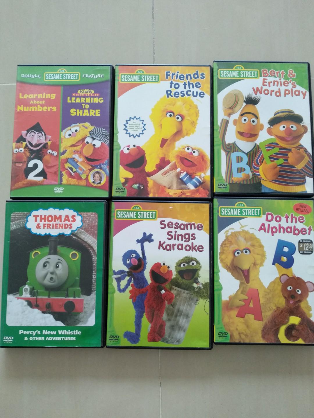 Sesame Street Dvd Hobbies Toys Books Magazines Children S Books On Carousell