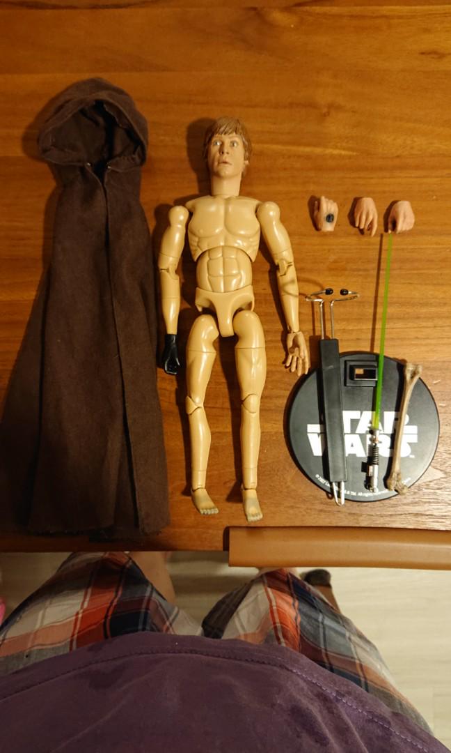 1/6 STAR WARS Luke Skywalker Jedi Knight Hasbro Outfit for 12" Sideshow Hot Toys 1/6 STAR WARS Luke Skywalker Jedi Knight Hasbro Outfit for 12" Sideshow Hot Toys