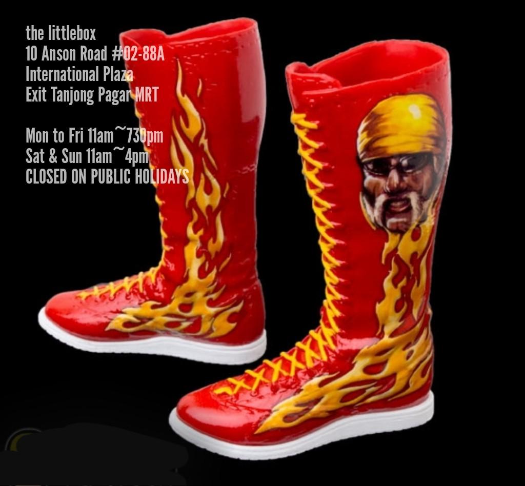 Hulk hogan wrestling best sale boots