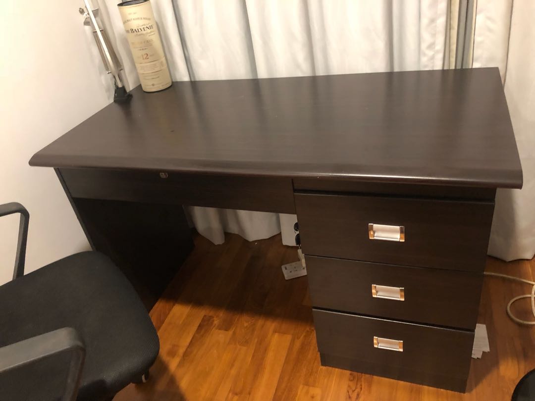 Study Table 3.5 feet x 2.5 feet x 2 feet LWH Furniture Home