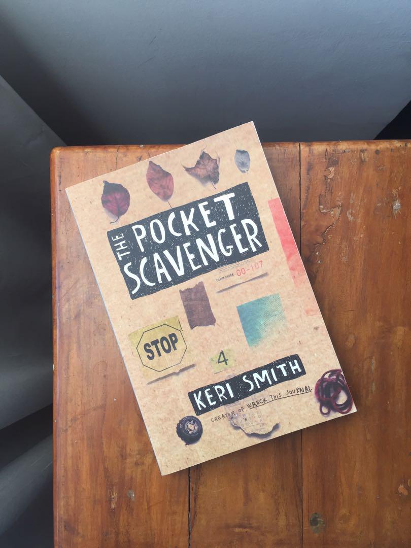 The Pocket Scavenger Keri Smith Books Stationery Books On