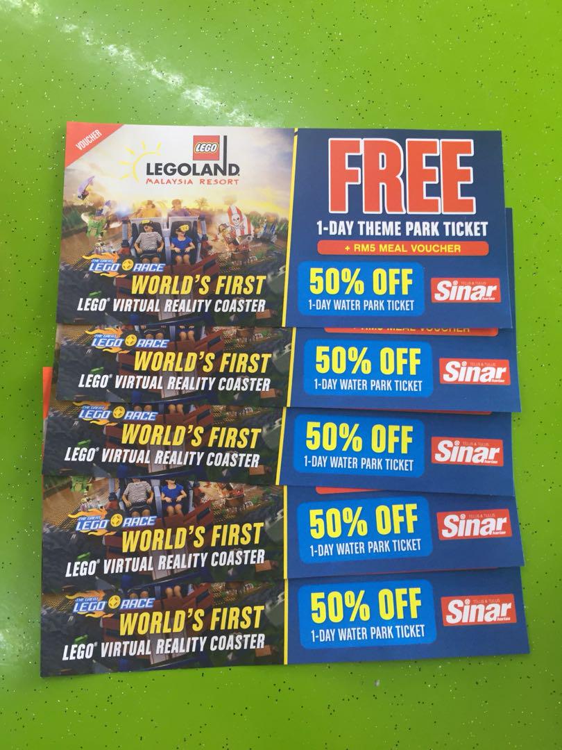 Tiket legoland Tickets Vouchers Local Attractions and