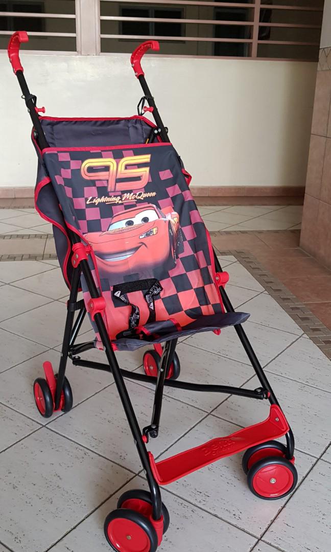 Lightning mcqueen umbrella stroller sales