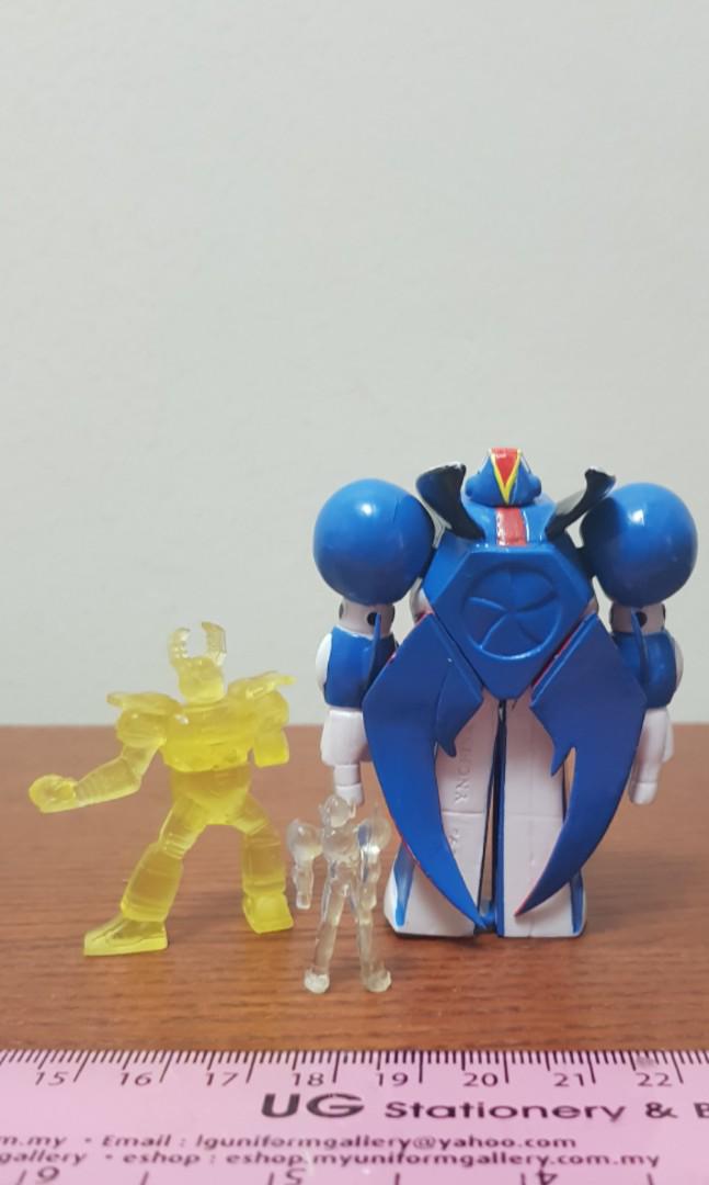 Set 5 Figurines HGIF Super Robot Girls – Mazinger, Grendizer, Raideen – Gashapon 2004 Vintage