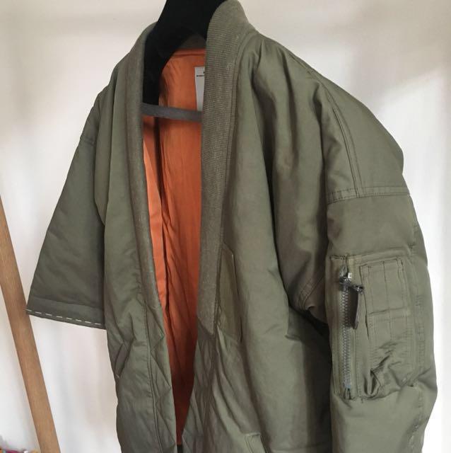 Sanjuro kimono down jkt hotsell
