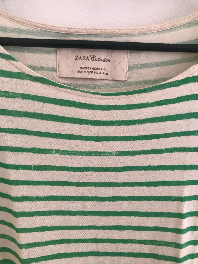 Zara striped casual dress (Category: Dresses) located in Pasay City. Submitted by g.ang.s (Listing ID 175456280, Image 1). Description: #carougsale The faded lines/stripes is not due to frequent wear but it really is the design of the dress. :) I need to dispose some of my clothes :) .