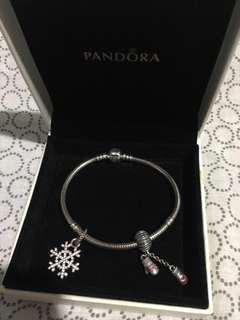 Pandora Original Set (Bracelet 18cm + 2 Charms)