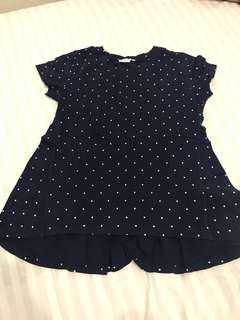 Kaos katun bintang / Cotton / Star Pattern