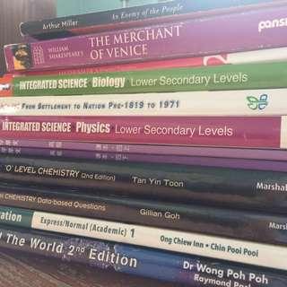 clearance: textbooks/assessment books!!!