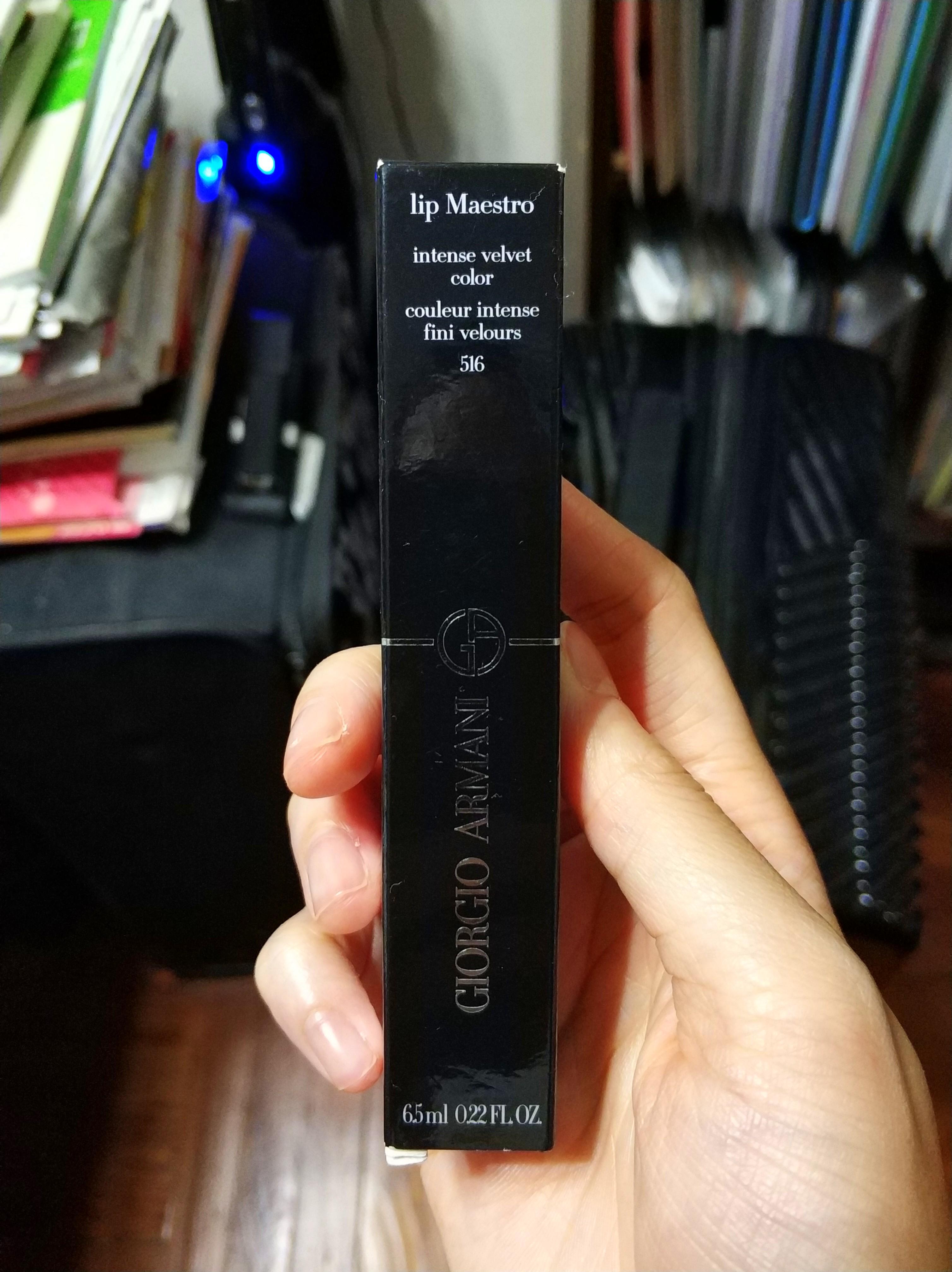 armani lip maestro notorious