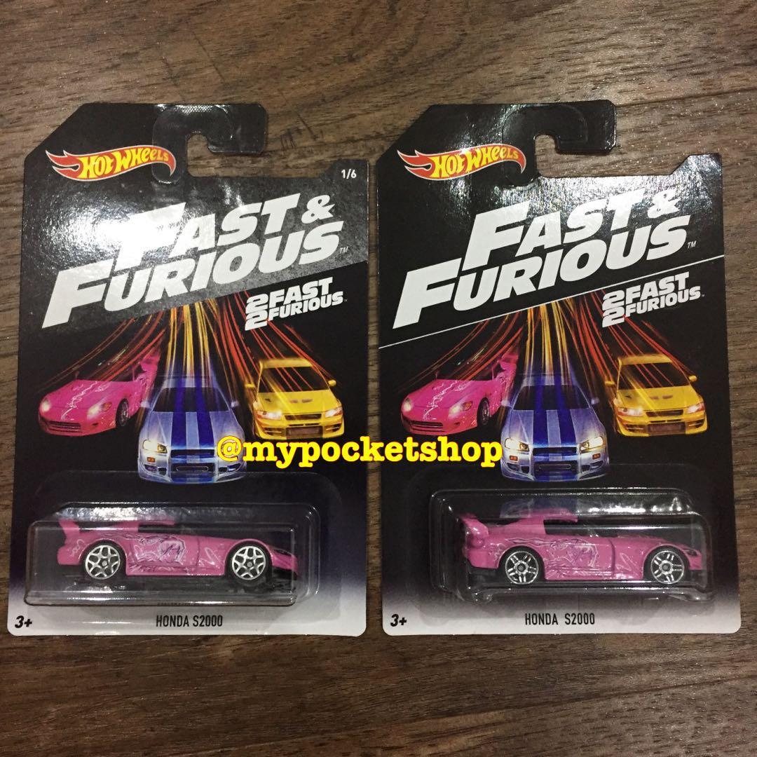 hot wheels honda s2000 fast and furious
