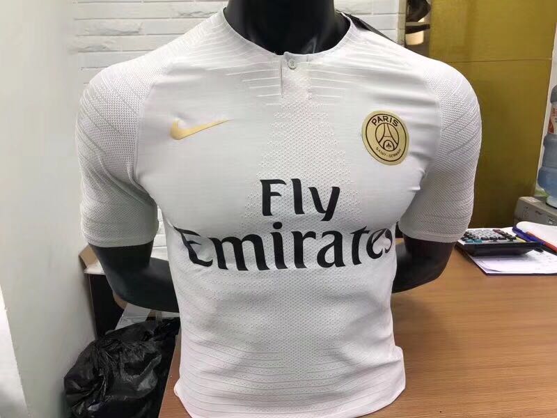 Players Version Psg 18 19 Away White Kit Men S Fashion Clothes Tops On Carousell