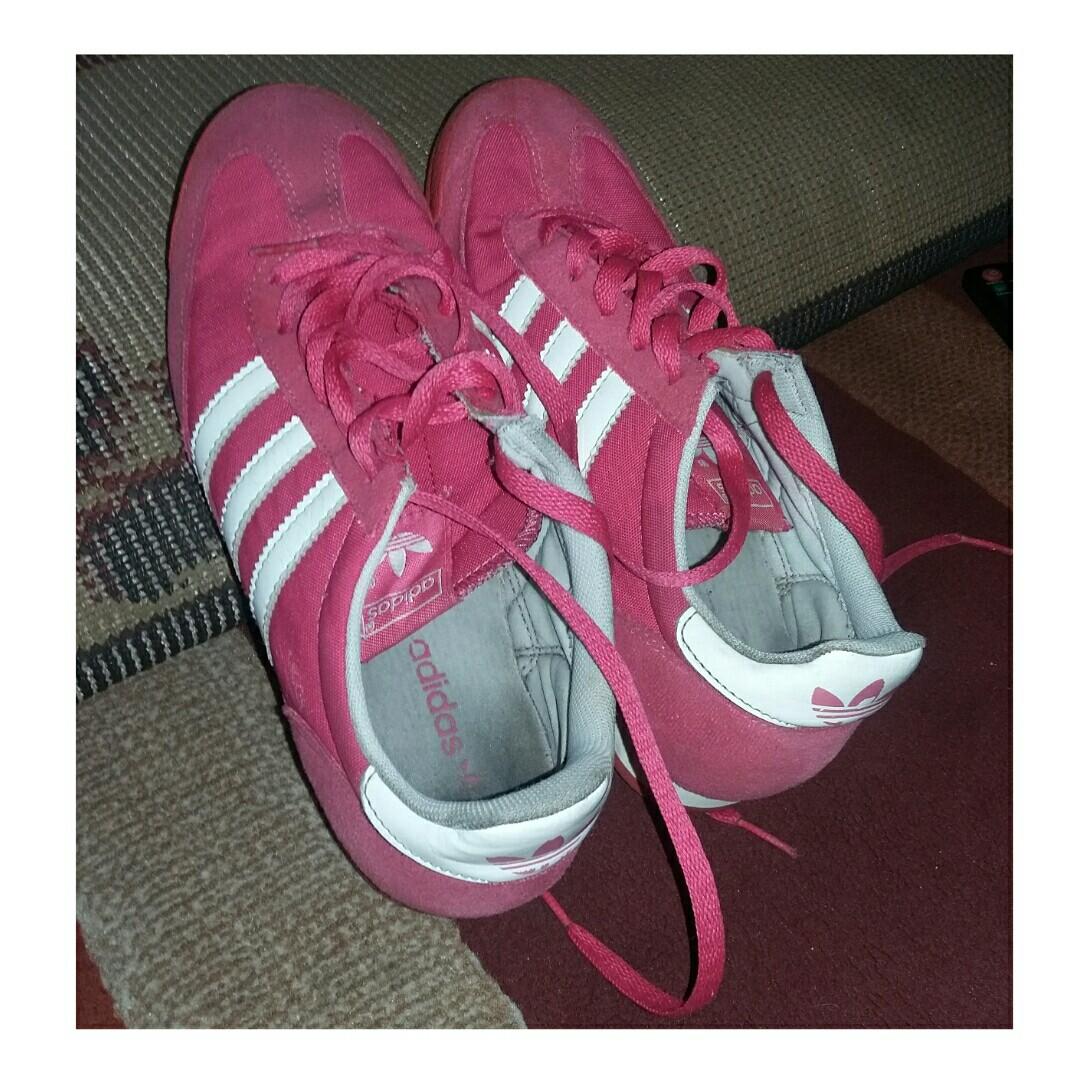 Adidas pink hot sale dragon