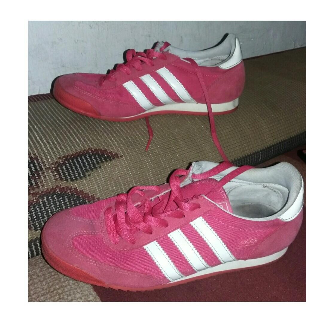 TURUN HARGA Adidas PINK dragon Fesyen Wanita Sepatu di Carousell