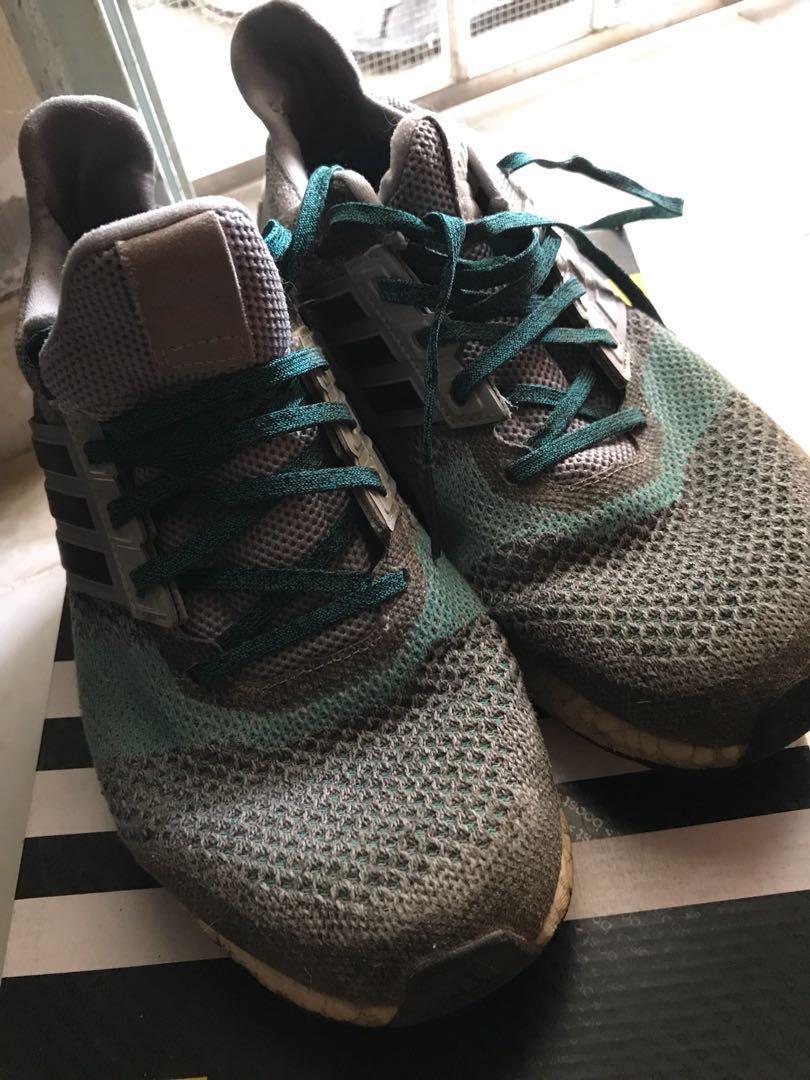 Adidas ultra boost st store grey/green