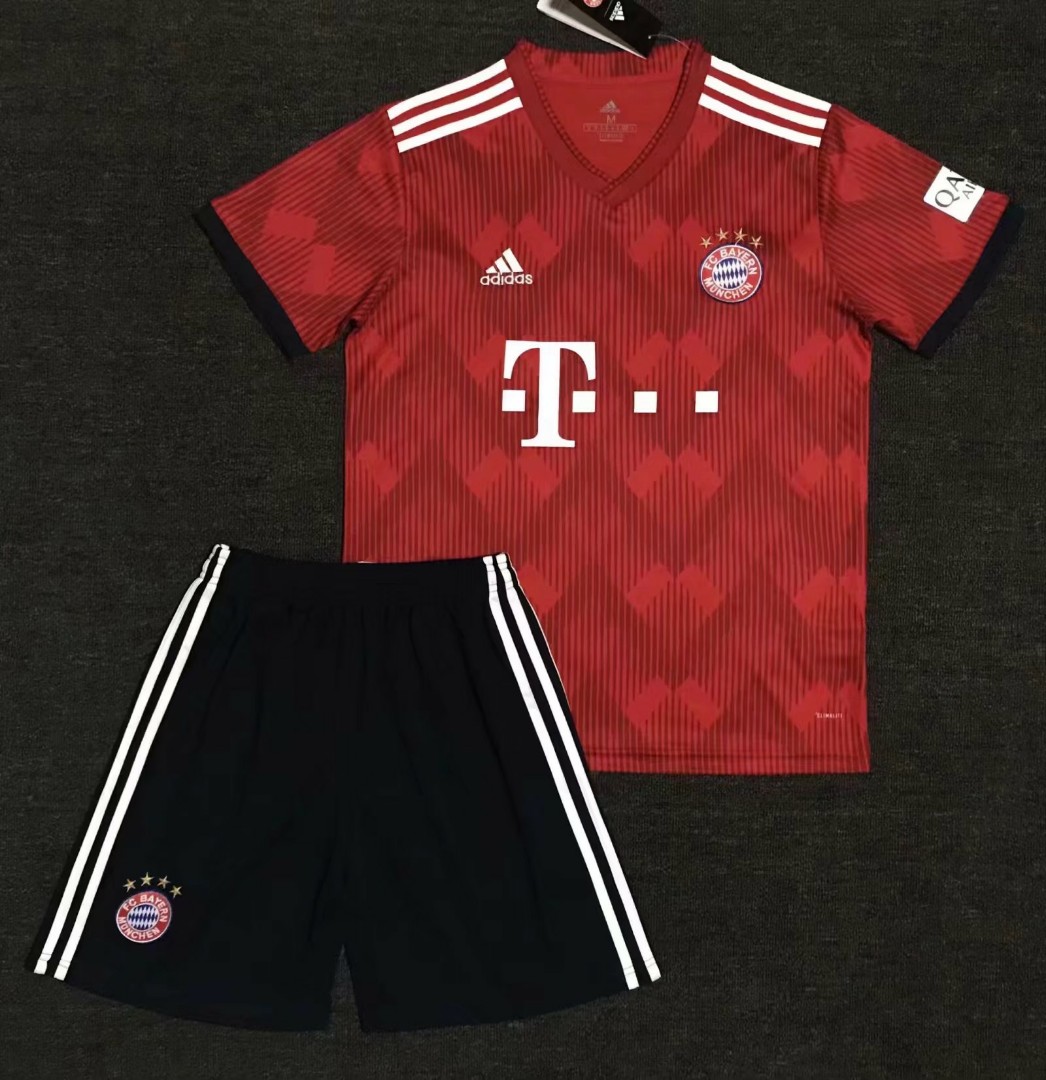 Bayern Munich Jersey Home Kit 2018 19 Sports Sports Apparel On