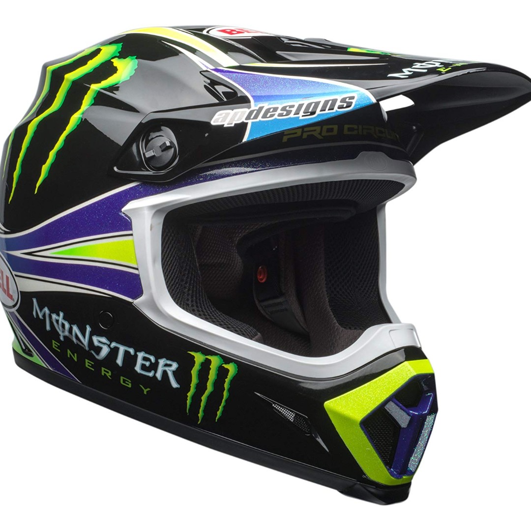 monster energy mx helmet