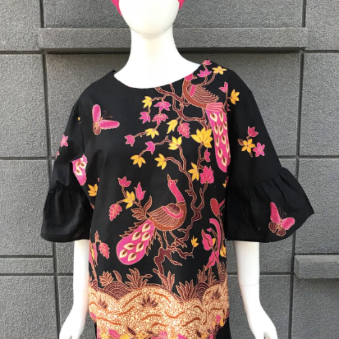 Blouse Batik Jumbo Xl Ld115cm Atasan Batik Bigsize Women S Fashion Women S Clothes Tops On Carousell
