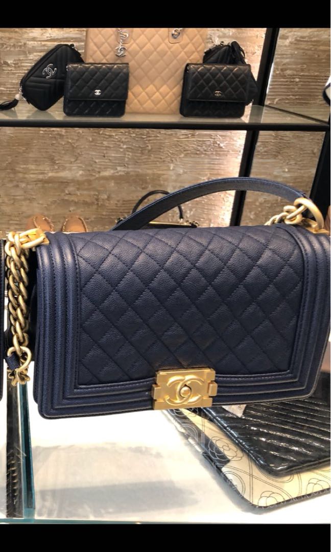 New chanel best sale boy bag 2018