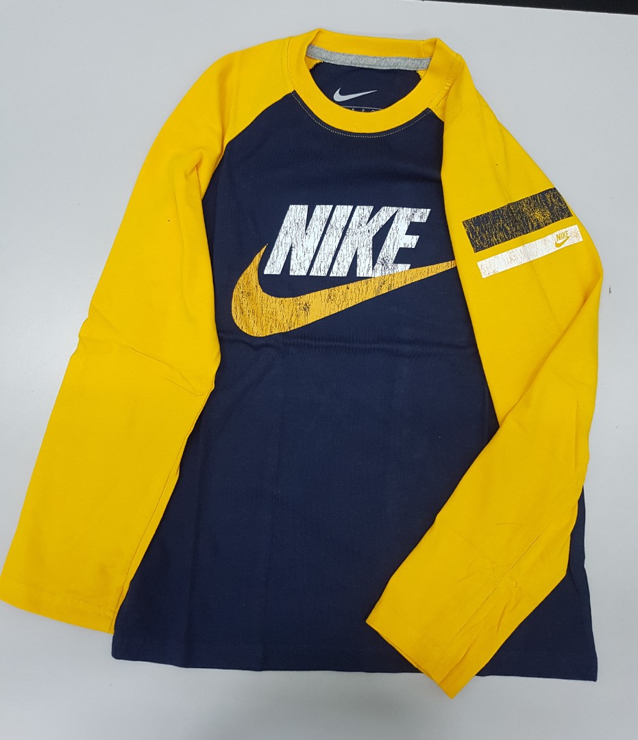 BN-Nike long sleeve T-shirt, Babies & Kids, Babies & Kids Fashion on ...