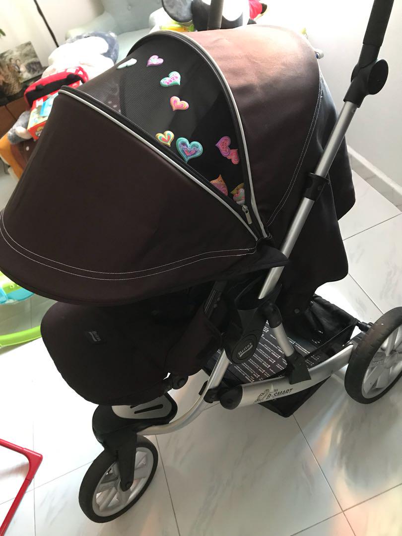 Britax b Smart stroller cum baby car seat Babies Kids Going Out Car Seats on Carousell