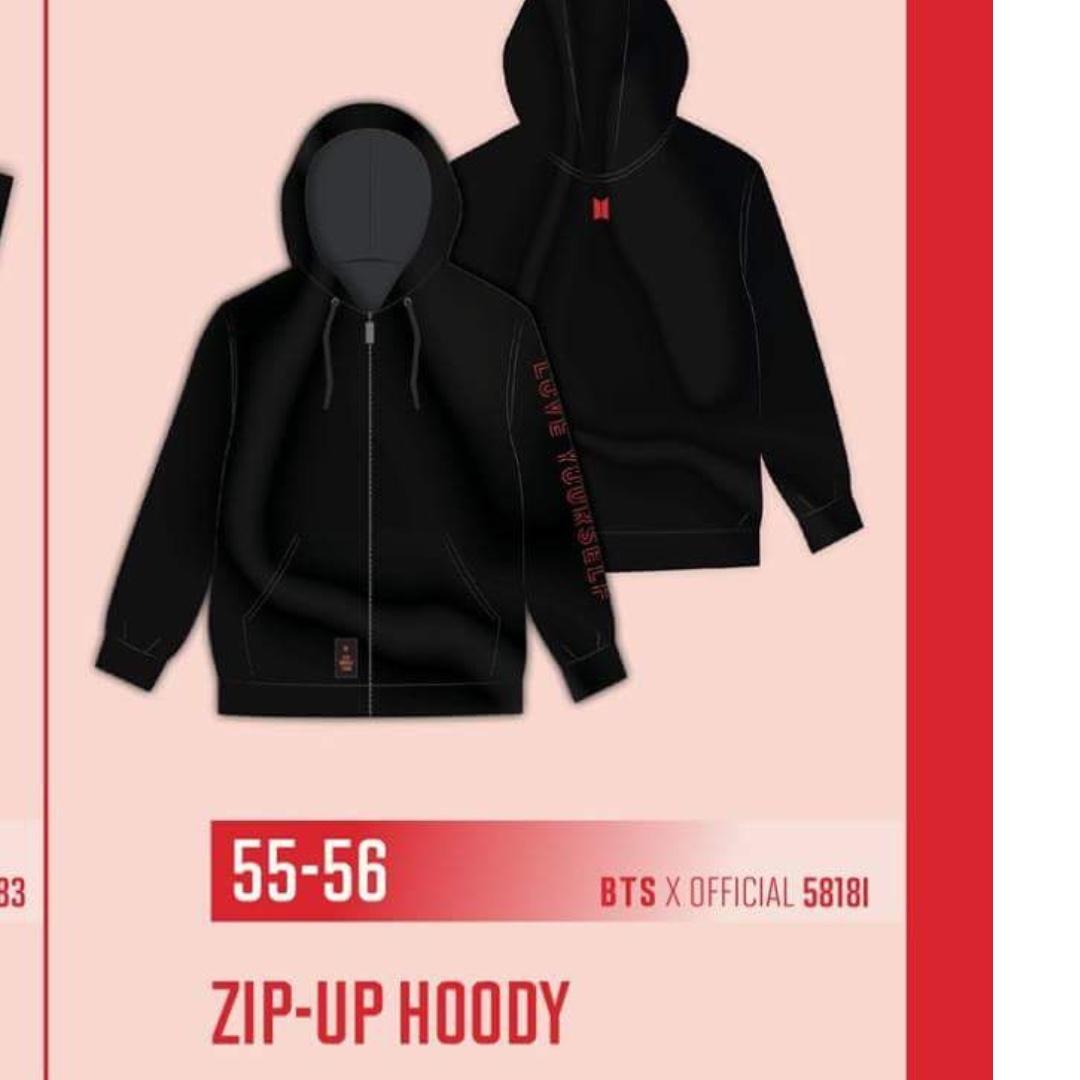 Bts love yourself tour hotsell merch hoodie