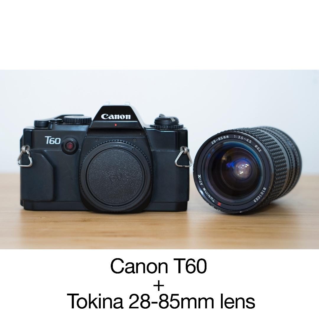 canon t60 28 85mm lens