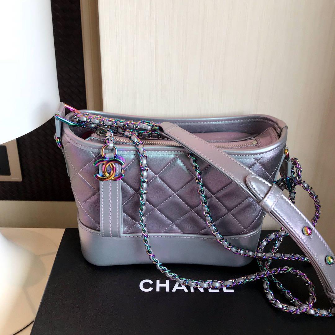 Chanel Purple Rainbow CC Unicorn Gabrielle Iridescent Bag |  idusem.idu.edu.tr