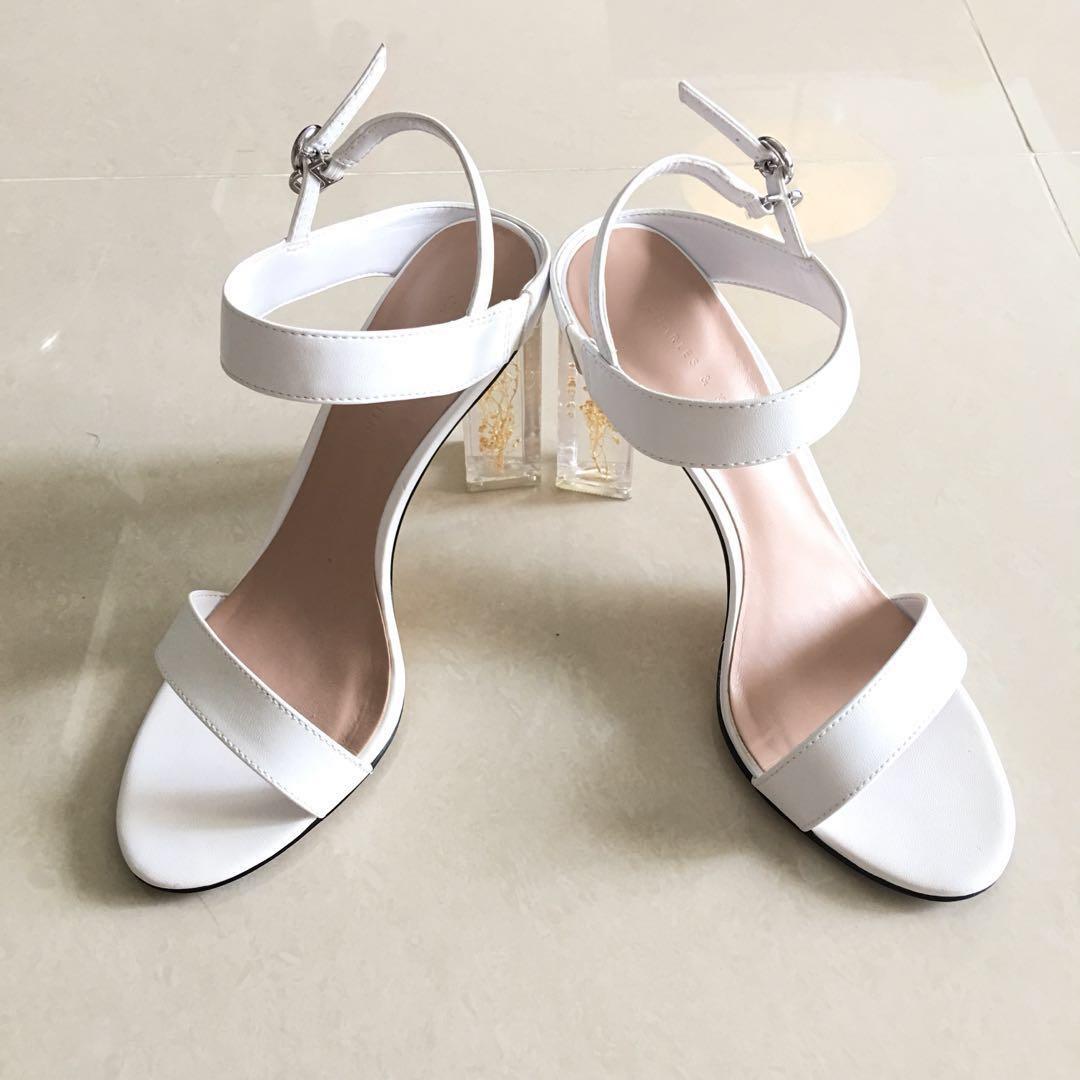 charles and keith transparent heels