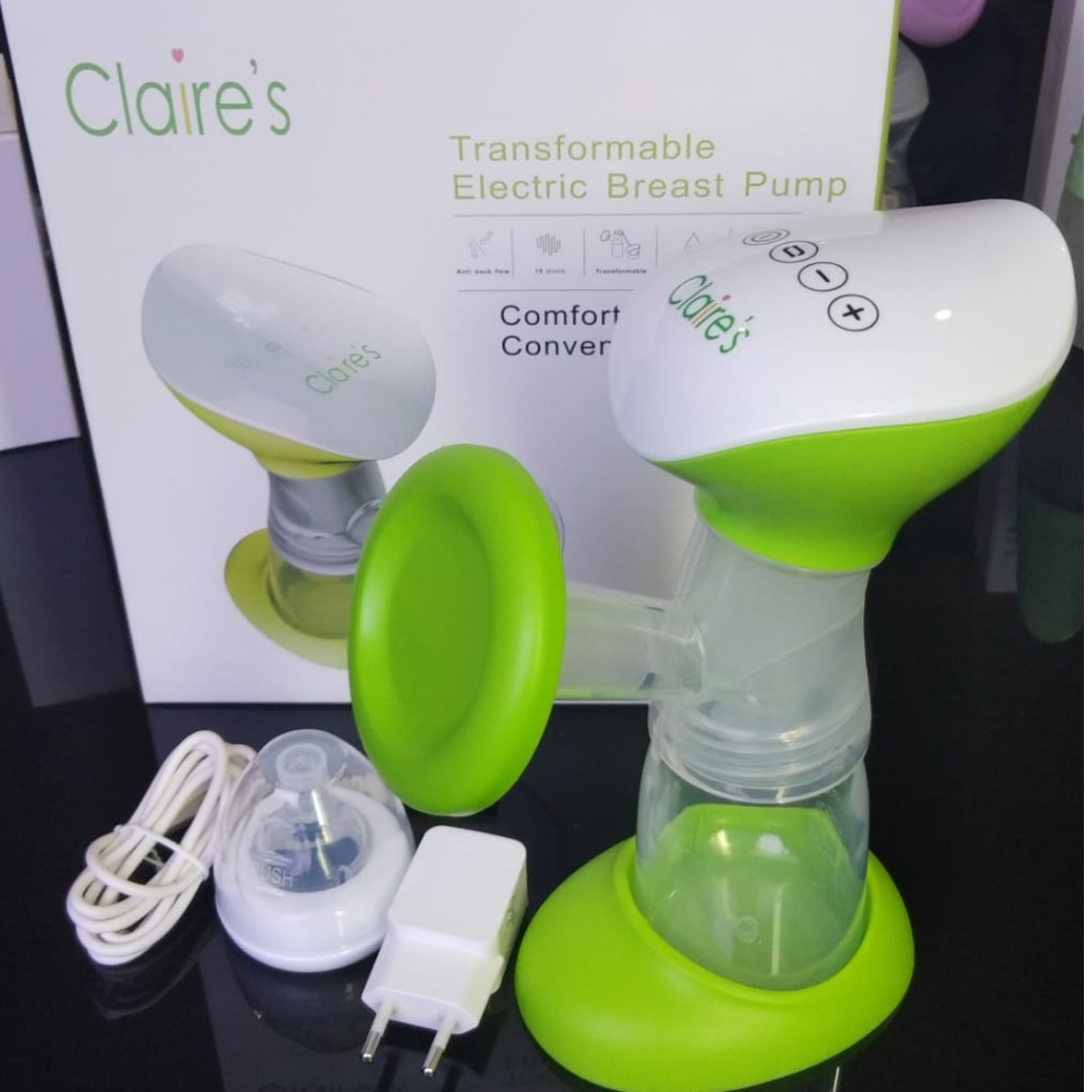 Claire's electric outlet breast pump