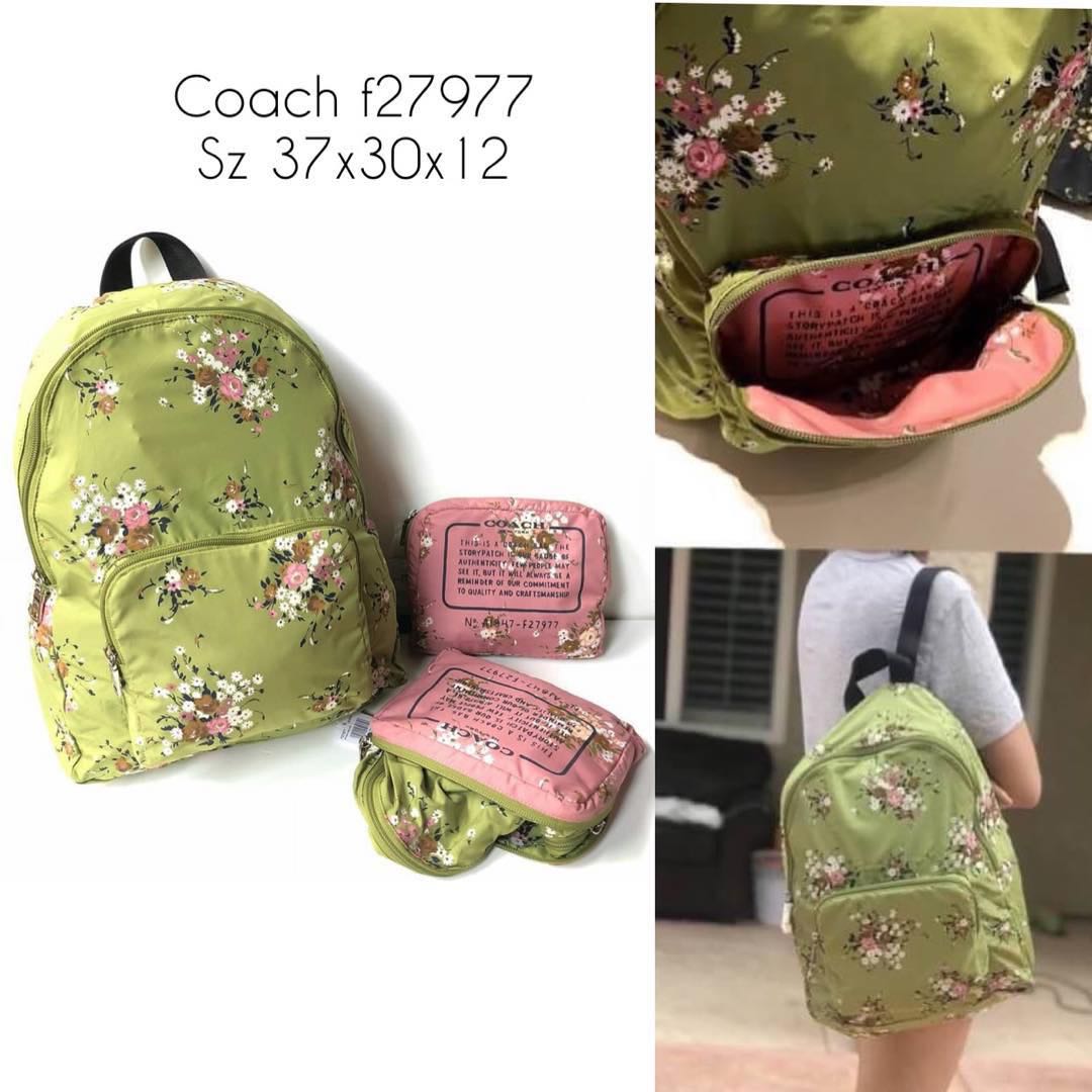 Coach packable backpack outlet