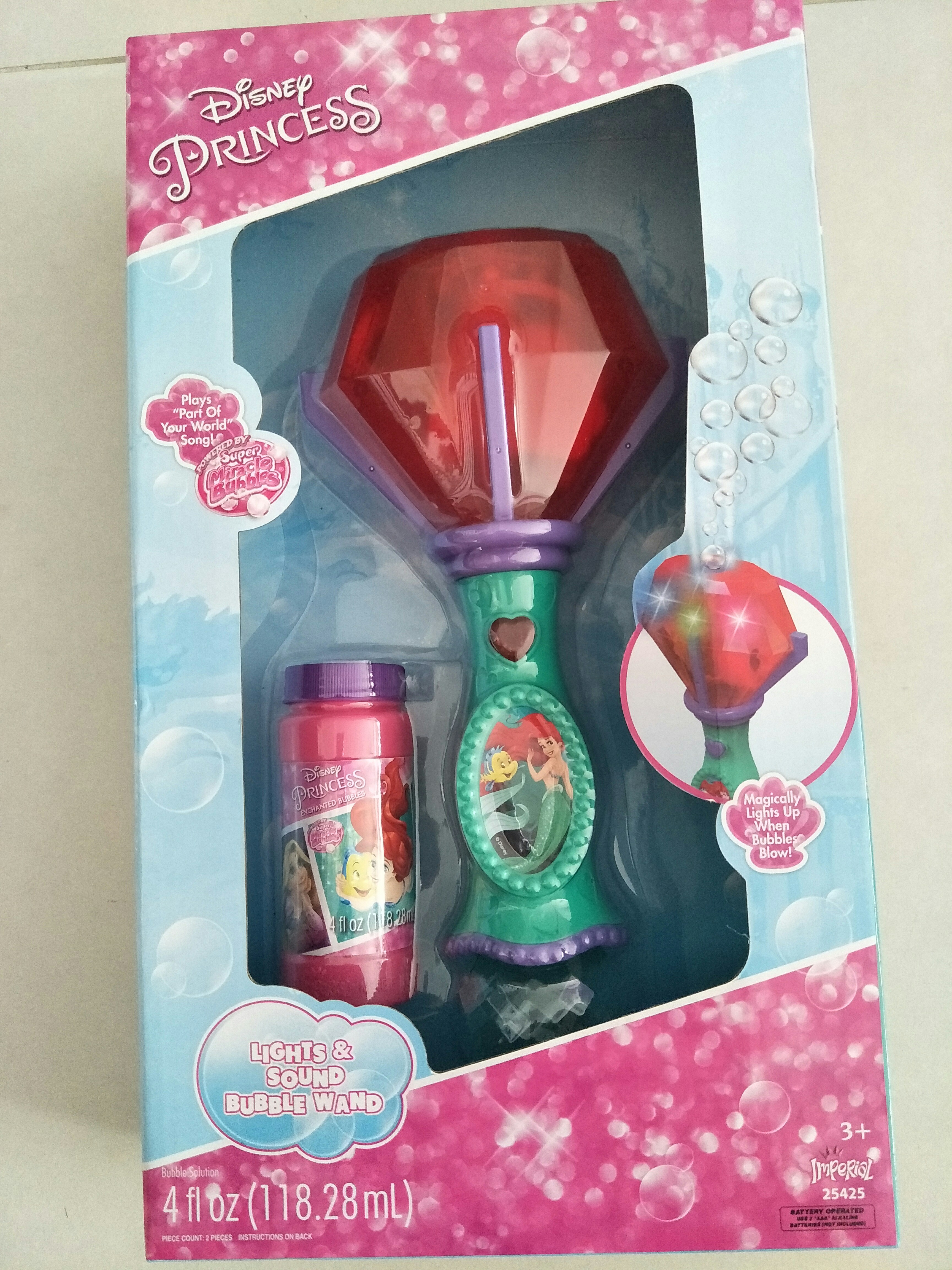 Disney princess shop bubble wand