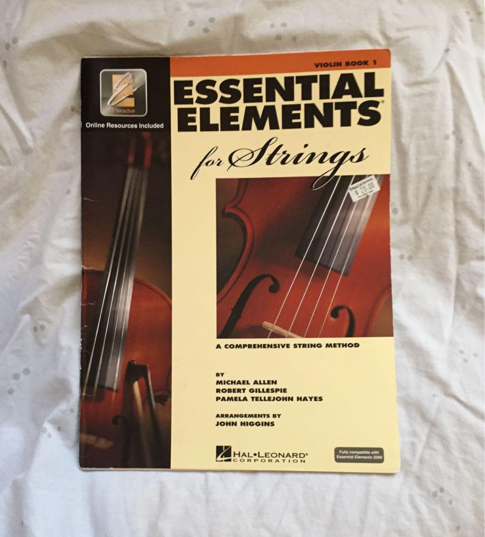 Essential Violin Music Media Music Accessories On Carousell