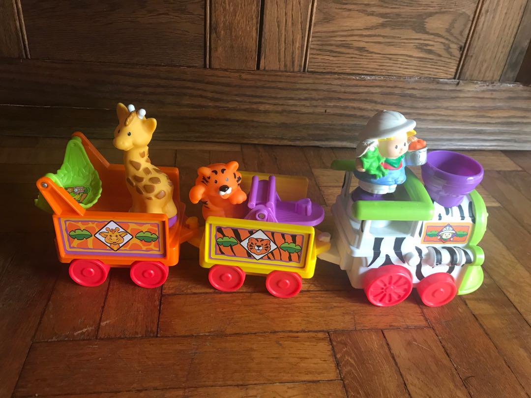 little people musical zoo train