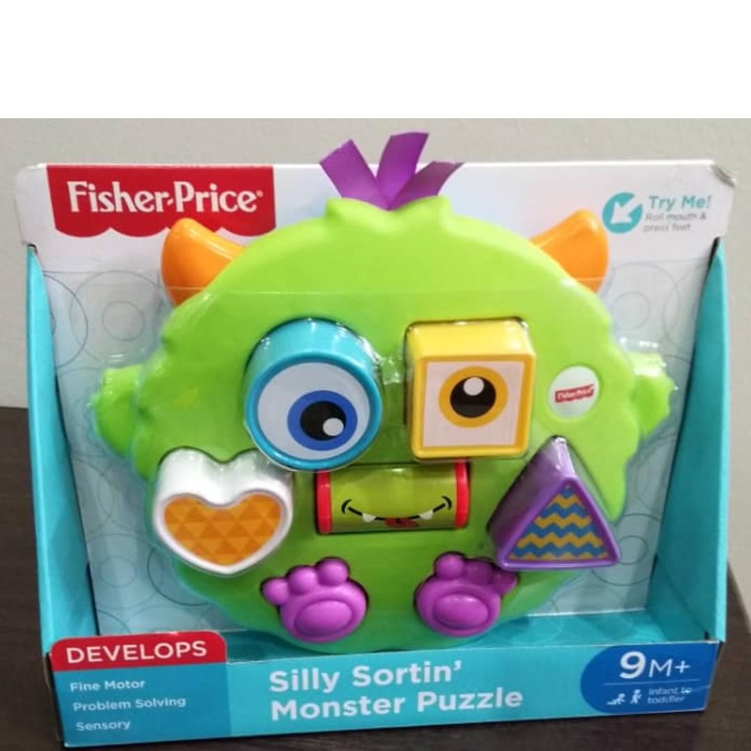 fisher price monster puzzle