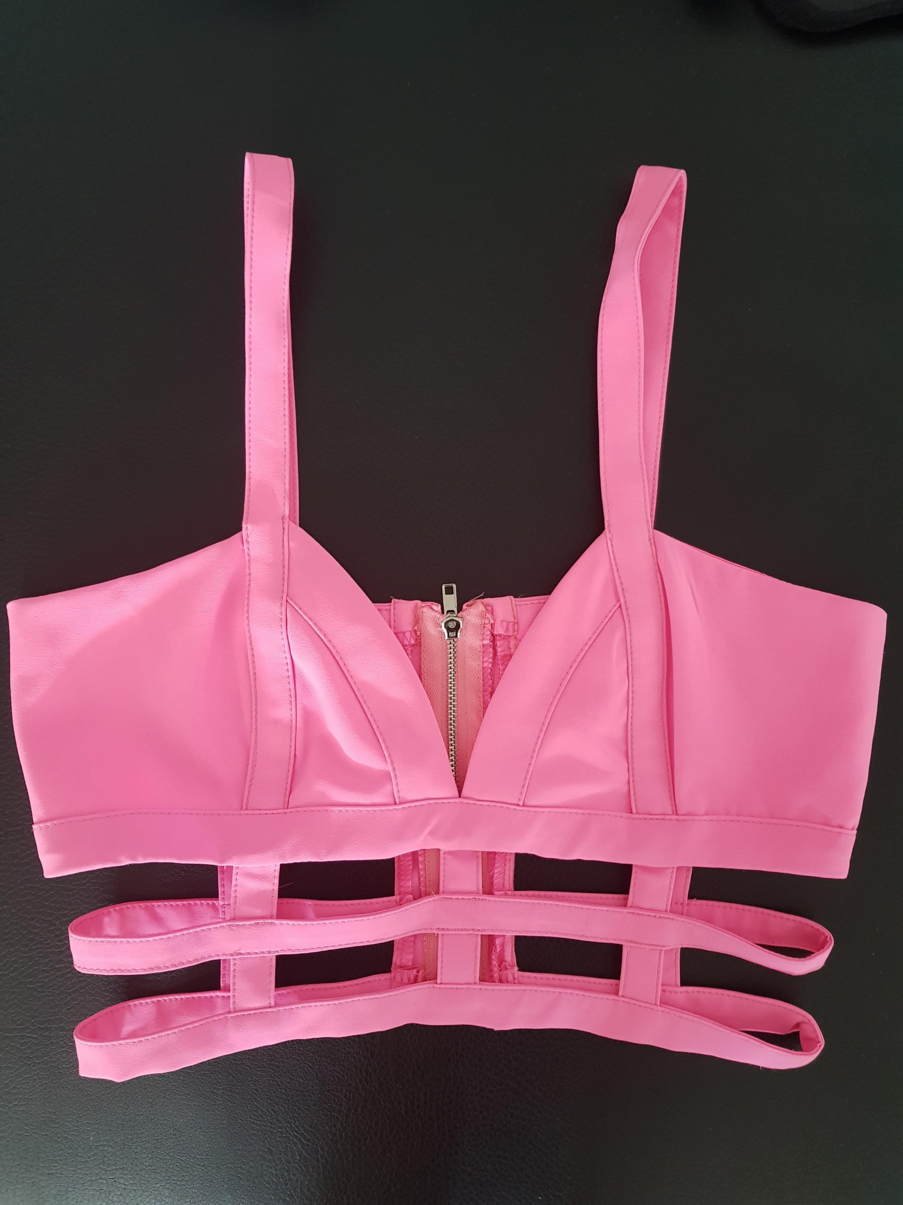 pink rave top