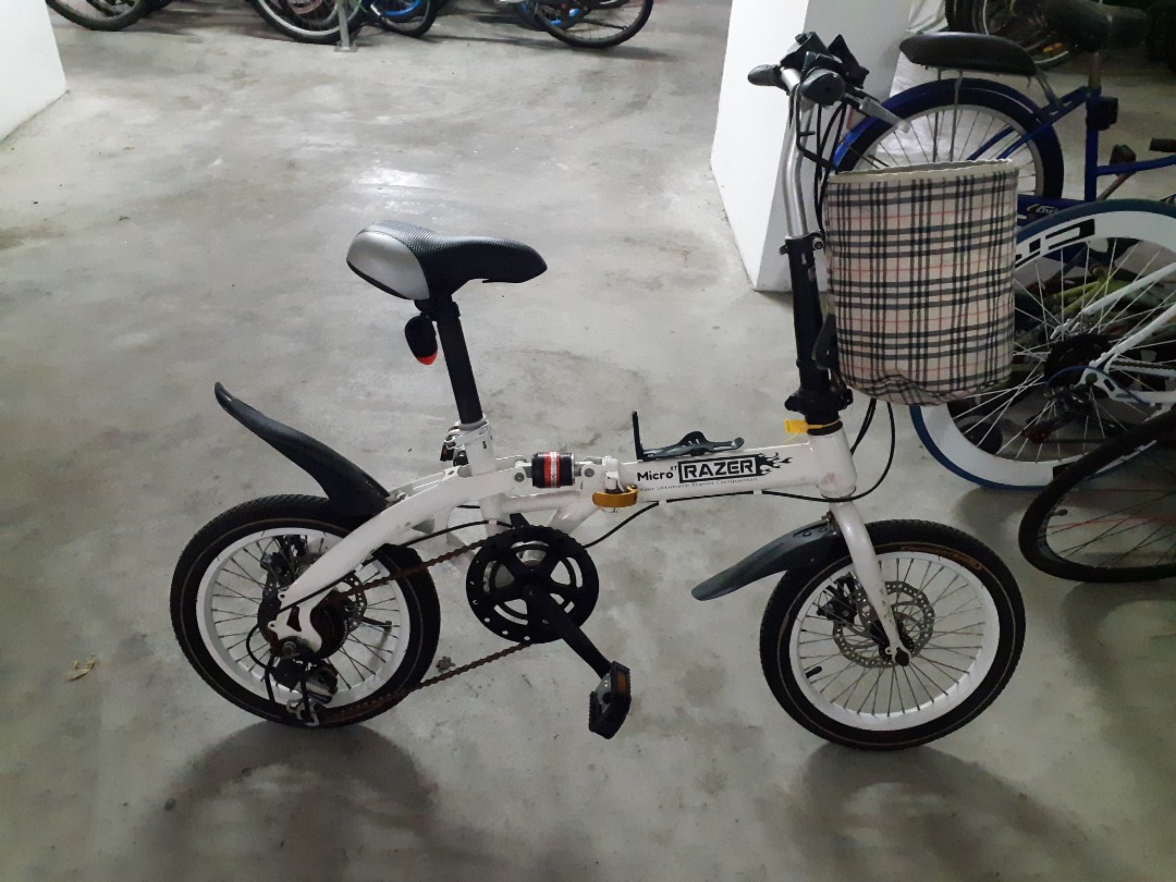 micro folding bike