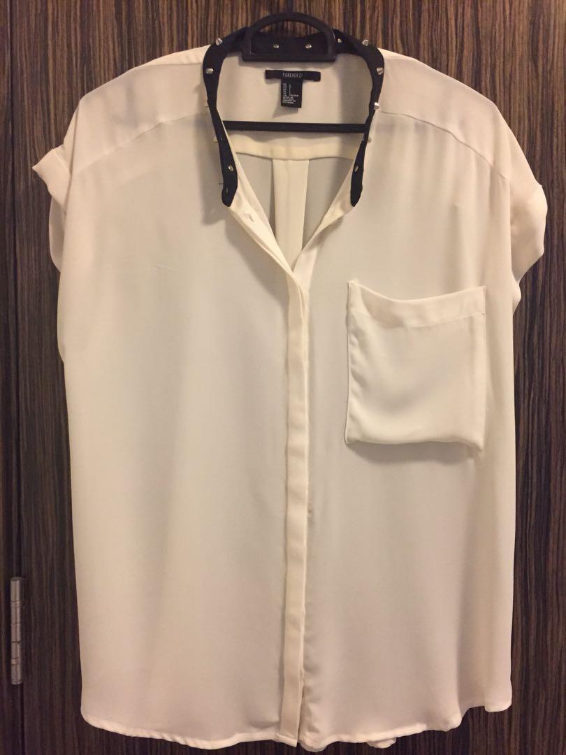White blouse forever 21 outlet