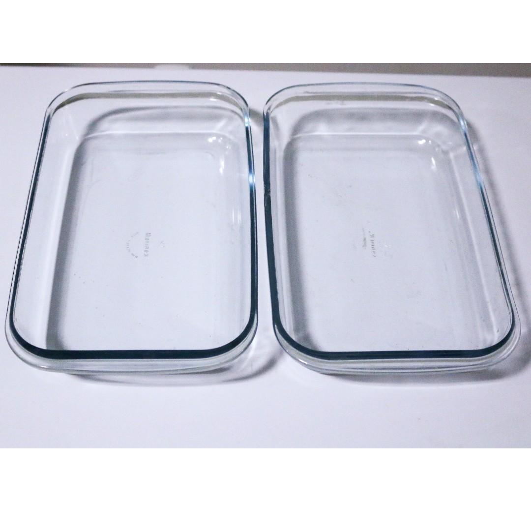 Glass serving dishes 2025 with lids