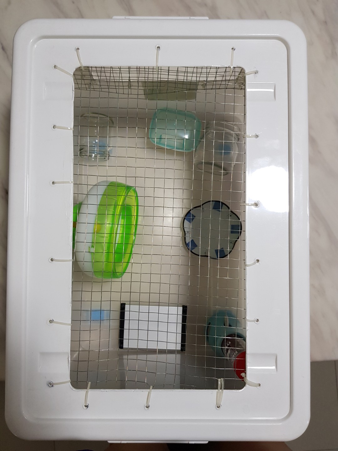 Hamster large bin cage storage box container big Pet Supplies