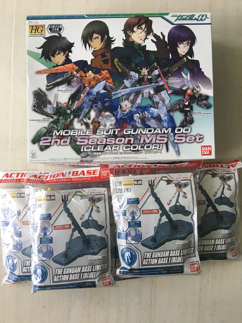 Hg Gundam 00 2nd Season Clear Color Hobbies Toys Toys Games On Carousell