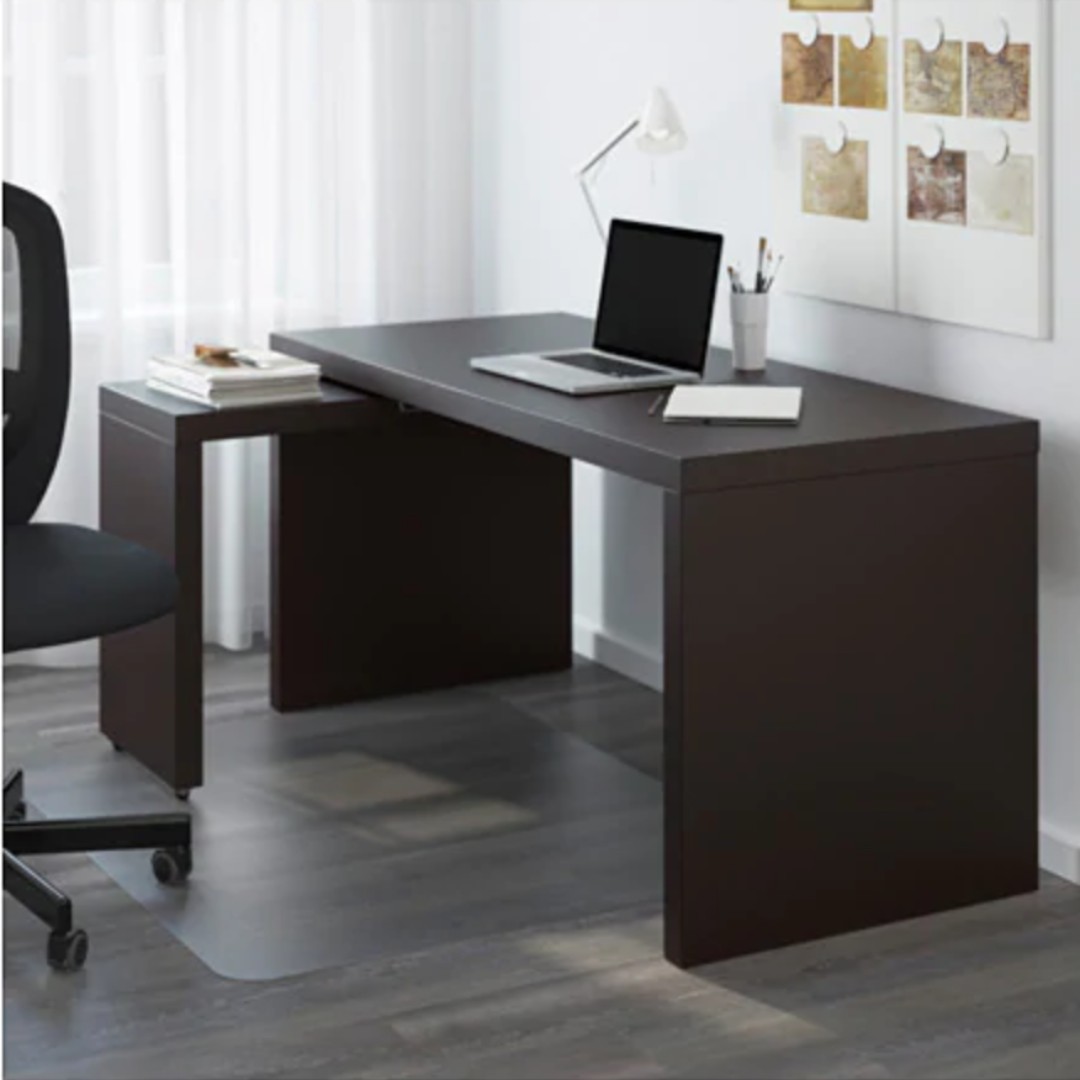 Immediate Sale Ikea Malm Desk With Pull Out Panel Last Day Rumah
