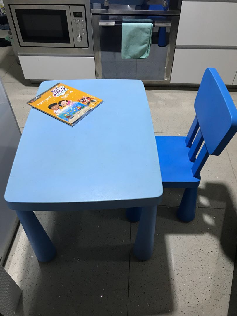 Ikea Mammut Table And Chair Set Furniture Tables Chairs On Carousell