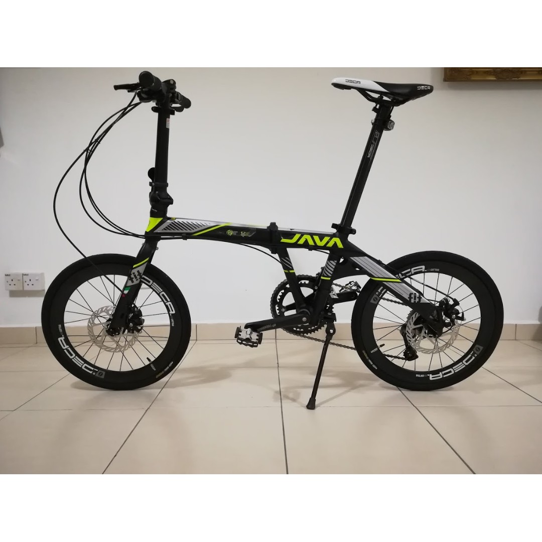 Java fit shop folding bike