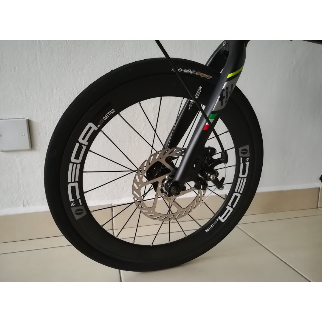 JAVA FIT FOLDING BIKE 18 SPEED Sports Equipment Bicycles Parts